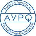 Logo des Amtlichen Verzeichnis Präqualifizierter Unternehmen – Weitere Informationen